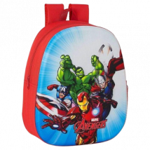The Avengers Rugzak Rood
