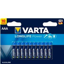 Varta Longlife AAA Batterijen - 10 STUKS