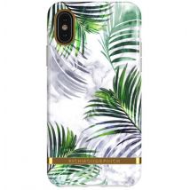 Richmond & Finch White Marble Tropics Mobil Cover - IPhone X/XS