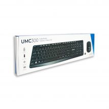 Ultron UMC-300 Set  schwarz wireless      2in1