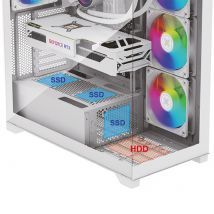 Xilence Gehäuse Gleam Schwarz                        (XG171)