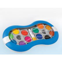 Pelikan Deckfarbkasten 735 SP/12 Space Blau    12 Farb + DW