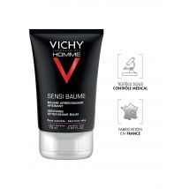 Vichy - Homme Sensi Baume Baume Confort Anti-réactions - Peaux Sensibles - Peau Sensible - Produit Bio