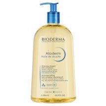 Bioderma - Atoderm Huile De Douche Visage Et Corps Lavant Apaisant Peaux Sensibles - 1L - Peau Sensible