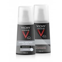 Vichy - Lot De 2 Déodorant Vaporisateur Ultra-frais - Tout Type De Peau