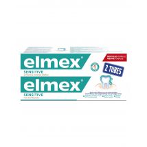 Elmex - Lot Dentifrice Sensitive Dents Sensibles - 2x - 75ml - Tout Type De Peau