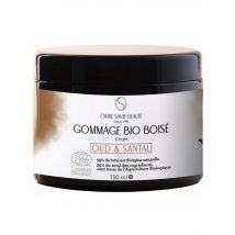 Carré Santé Beauté - Gommage Bio Boisé Oud & Santal - 150ml - Tout Type De Peau - Produit Bio Et Vegan