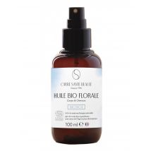 Carré Santé Beauté - Huile Bio Monoï Corps Et Cheveux - 100ml - Tout Type De Peau - Produit Bio