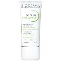 Bioderma - Sébium Mat Control Crème Matifiante Hydratante - 30ml - Peau Mixte
