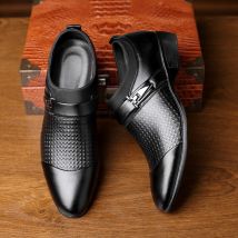 Homme Derby Casual Daim Cuir Synthétique Bout Rond Chaussures De Mariage Chaussures