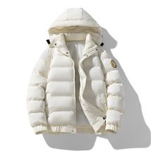 Cotton Padded Jacket For Men 2023 Winter New Thickened Warm Loose Hooded Down Padded Jacket