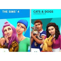 The Sims 4 + Cats and Dogs - Bundle EN/DE/FR/IT/PL/PT/ZH/ES Global