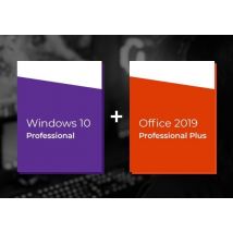Windows 10 Professional + MS Office Professional Plus 2019 Global