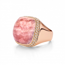 Choices by DL Ring Classic Large Rhodochrosite VALENTIJN 2022
