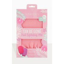 Sunkissed Tan Be Gone Exfoliating Mitt, Pink