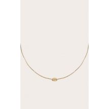 Collier doré à pendentif, Doré