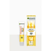 Garnier Vitamin C Invisible Brightening Fluid For Face And Neck Spf50+ 50ml, Clear