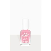 Barry M In A Flash Quick Dry Nail Paint Breezy Blush, Pink