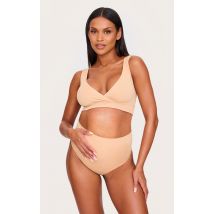 Maternité Soutien-gorge d'allaitement cache-coeur nude, Nude