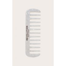Revolution Haircare Natural Curl Wide Tooth Comb White, White