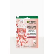 Garnier Masque en tissu SkinActive réparateur pour le visage aux probiotiques, Transparent