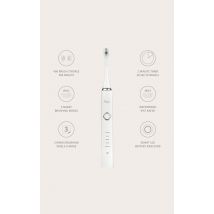 Polished London Sonic Xp Electric Toothbrush White, Clear