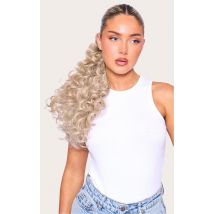 Lullabellz Curly Corkscrew 20" Wraparound Pony California Blonde, California Blonde