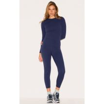 Legging de sport court en Sculpt bleu marine, Bleu Marine