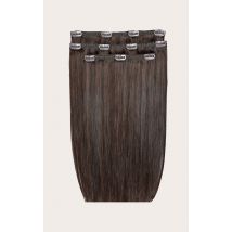 Beauty Works 18'' Deluxe Clip-in Extensions Dark Chocolate, Dark Chocolate