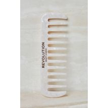 Revolution Haircare Natural Curl Wide Tooth Comb White, White