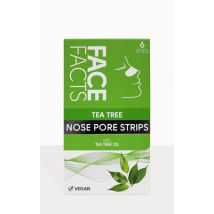 Face Facts Six Pack Deep Cleansing Tea Tree Nose Pore Strips