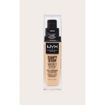 NYX PMU Can't Stop Won't Stop Full Coverage Foundation Natural, Natural.
