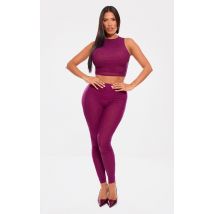 Shape Legging en Sculpt violet à strass, Violet