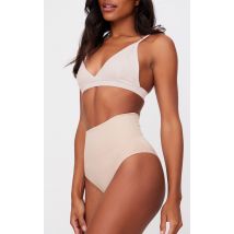 Slip-culotte gainant nude clair à taille haute, Nude