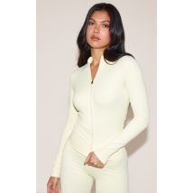 Veste sculptante basique crème, Crème Au Beurre..
