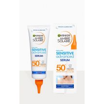 Garnier Ambre Solaire Spf 50+ Sensitive Advanced Serum For Face & Body, Clear