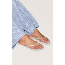 Havaianas Tongs slim blanches, Blanc