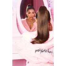 Lullabellz Mini Grande 18'' 90s Bounce Wraparound Pony Warm Brunette
