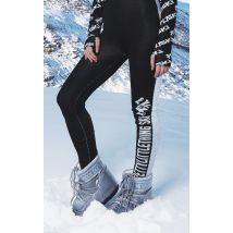 MOON BOOT Bottes Icon Low Glance argentées, Argenté
