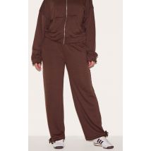 Shape Jogging chocolat à taille haute, Chocolat
