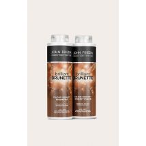 John Frieda Duo de shampooing et après-shampooing Colour Protecting Brunette 500ml, Marron