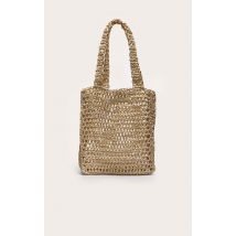 PRETTYLITTLETHING Sac en paille tressée non coloré, Non coloré
