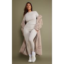 Shape Legging côtelé avoine chiné, Avoine