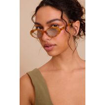 Lunettes de soleil rondes en écailles, Ecaille