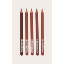 Peaches & Cream Hold The Line 5 Pack Lip Liners, Nude