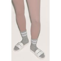 PRETTYLITTLETHING Claquettes blanches, Blanc