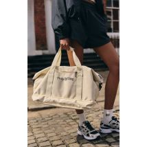 Crème PrettyLittleThing Sac de Voyage Duffle, Beige