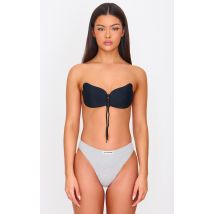 Black Push Up Stick On Bra, Black