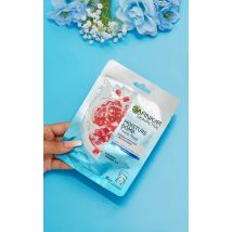 Garnier Moisture Bomb Hydrating Pomegranate Face Sheet Mask, Blue