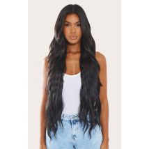 Lullabellz Extra AF 34'' 5 Piece Natural Wavy Clip In Hair Extensions Raven, Raven